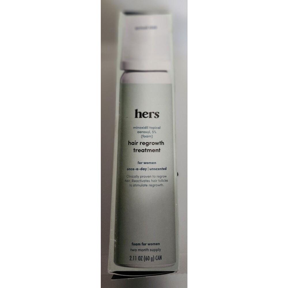 Hers for Women Hair Regrowth ~Minoxidil 5% Foam ~ NEW SEALED Exp 05/27